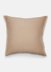 VINCE | Cashmere Reverse Jersey Pillow in Pillows & Blankets - CAMEL