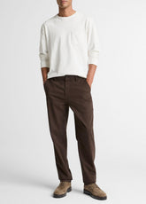 VINCE | Owen Athletic Stretch-Cotton Utility Pant in Trousers - MISSION