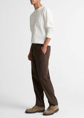 VINCE | Owen Athletic Stretch-Cotton Utility Pant in Trousers - MISSION