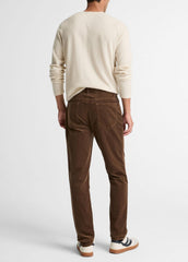 VINCE | Dylan Slim 5-Pocket Stretch-Cotton Corduroy Pant in Trousers - LIGHT MISSION