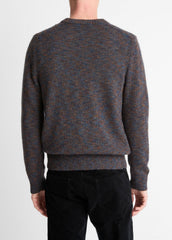 VINCE | Multi-Mix Alpaca-Merino Wool Sweater in Crew Neck - COASTAL COMBO