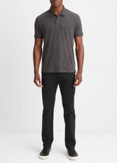VINCE | Classic Slub Polo Shirt in Henleys & Polos - SPHERE