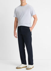 VINCE | Dylan Slim Cotton Chino Pant in Trousers - COASTAL BLUE