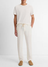 VINCE | Lightweight Hemp Pant in Trousers - BONE