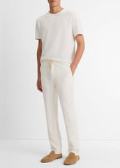 VINCE | Lightweight Hemp Pant in Trousers - BONE