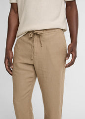 VINCE | Lightweight Hemp Pant in Trousers - TEAK