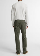 VINCE | Dylan Slim 5-Pocket Cotton Sateen Pant in Trousers - SYCAMORE