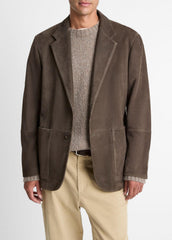 VINCE | Suede Blazer in Blazers - DOWNTOWN