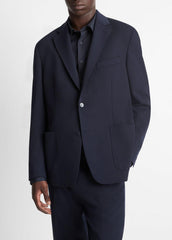 VINCE | Stretch-Wool Relaxed Sport Coat in Blazers - COASTAL BLUE