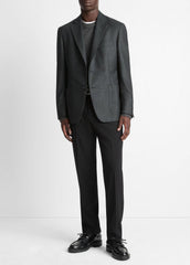 VINCE | Wool Relaxed Sport Coat in Blazers - CHARCOAL