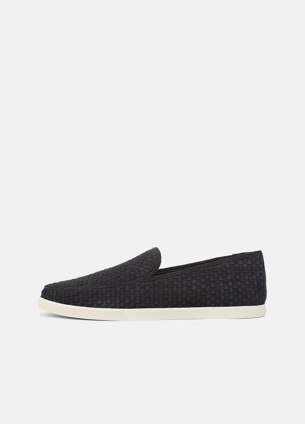 VINCE | Sonoma Woven Suede Loafer in Loafers - COASTAL BLUE
