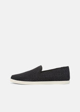 VINCE | Sonoma Woven Suede Loafer in Loafers - COASTAL BLUE