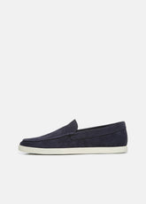 VINCE | Sonoma Suede Loafer in Loafers - COASTAL BLUE