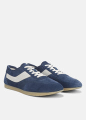 VINCE | LA Suede & Leather Runner Sneaker in Sneakers - HEATHER RIPPLE/HORCHATA