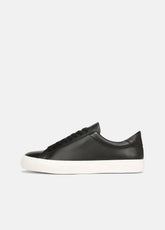 VINCE | Fulton Leather Sneaker in Sneakers - BLACK