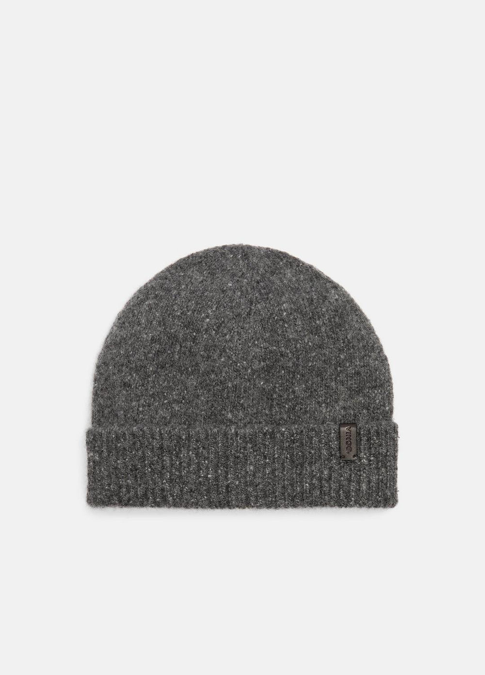 VINCE | Donegal Cashmere Beanie in Scarves & Hats - HEATHER CHARCOAL