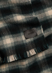 VINCE | Brushed Plaid Wool Scarf in Scarves & Hats - COUNTRY RACER