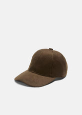 VINCE | Cashmere Baseball Cap in Scarves & Hats - NIGHT MOSS