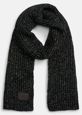 VINCE | Cardigan-Stitch Scarf in Scarves & Hats - HEATHER MARBLE