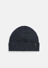 VINCE | Donegal Cashmere Beanie in Scarves & Hats - INDIGO