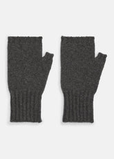 VINCE | Cashmere Hand Warmers in Gloves - HEATHER CHARCOAL