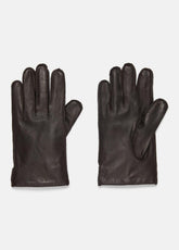 VINCE | Classic Cashmere-Lined Leather Glove in Gloves - ESPRESSO