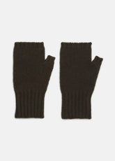 VINCE | Cashmere Hand Warmers in Gloves - DARK LEAF