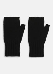 VINCE | Cashmere Hand Warmers in Gloves - BLACK