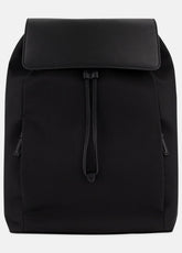 VINCE | Drayton Nylon Flap Backpack in Bags - BLACK