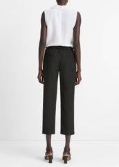 VINCE | Utility Tab-Detail Pull-On Pant in Pants & Shorts - BLACK