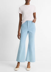 VINCE | Pima Cotton-Blend '90s Shrunken T-Shirt in Shirts & Tees - BALLET