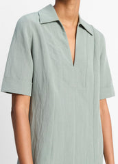 VINCE | A-Line Short Dress in Dresses & Skirts - CLAY SAGE