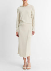 VINCE | Cozy Wrap Skirt in Dresses & Skirts - HEATHER CERAMIC