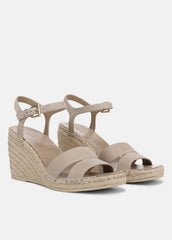 VINCE | Gwen Suede Espadrille Wedge Sandals in Shoes - TAUPE CLAY