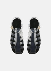 VINCE | Melina Jelly Fisherman Sandal in Shoes - CLEAR
