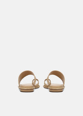 VINCE | Lukas Raffia Sandal in Shoes - TOASTED WHEAT