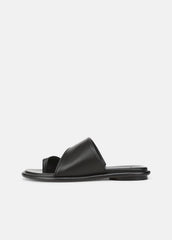VINCE | Lukas Leather Sandal in Shoes - BLACK
