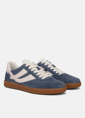 VINCE | Oasis Suede & Leather Sneaker in Shoes - HUNTINGTON BLUE/POWDER PINK