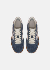 VINCE | Oasis Suede & Leather Sneaker in Shoes - HUNTINGTON BLUE/POWDER PINK
