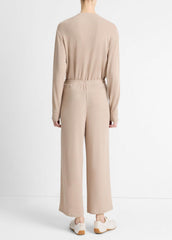 VINCE | Textured Knit Lounge Pant in Pants & Shorts - SMOKEY QUARTZ