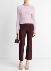 VINCE | Eyelash Crew Neck Sweater in Crew Neck - IRIS QUARTZ