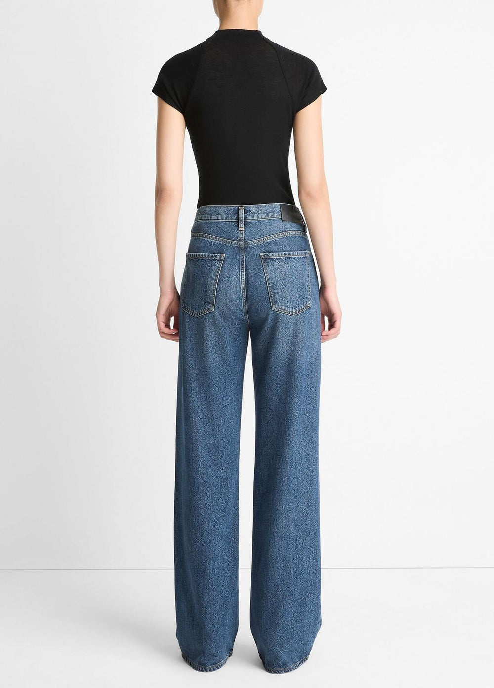 VINCE | Citizens of Humanity Annina Straight-Leg Jean in Denim - WESTWOOD