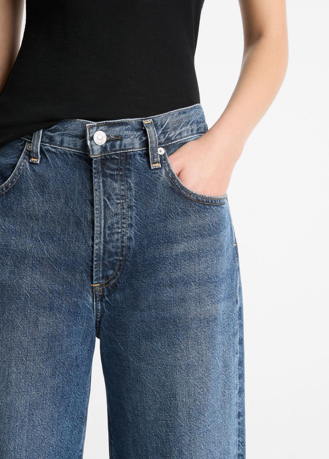 VINCE | Citizens of Humanity Annina Straight-Leg Jean in Denim - WESTWOOD