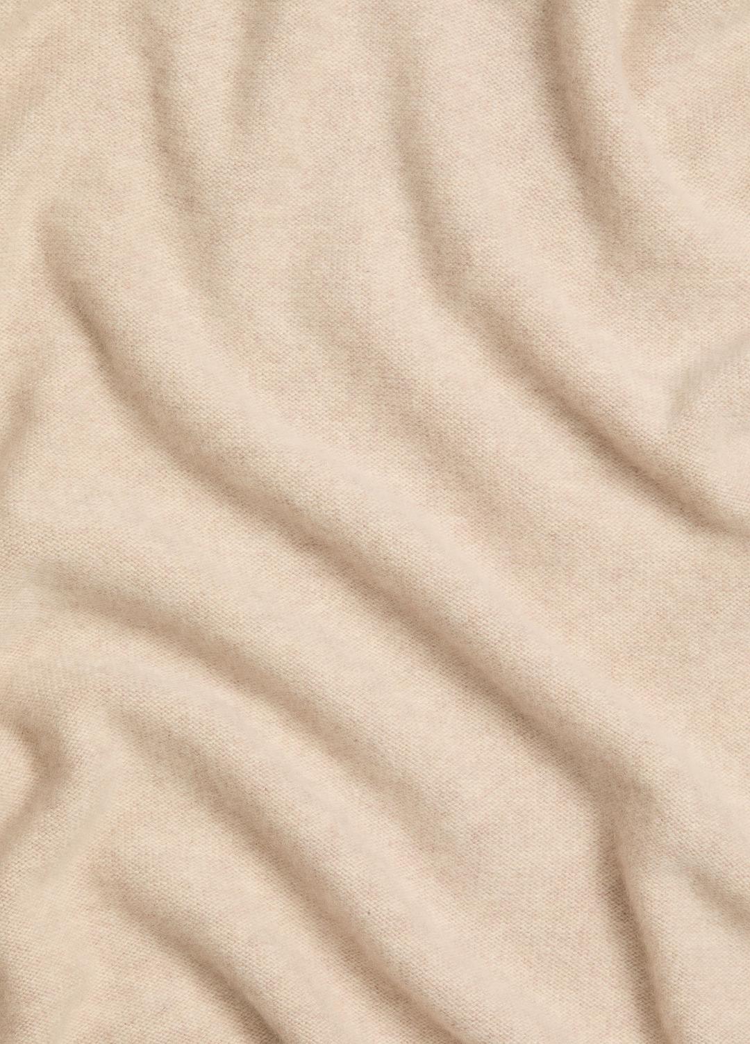 VINCE | Merino Wool-Cashmere Funnel-Neck Poncho in Accessories - HEATHER MARBLE