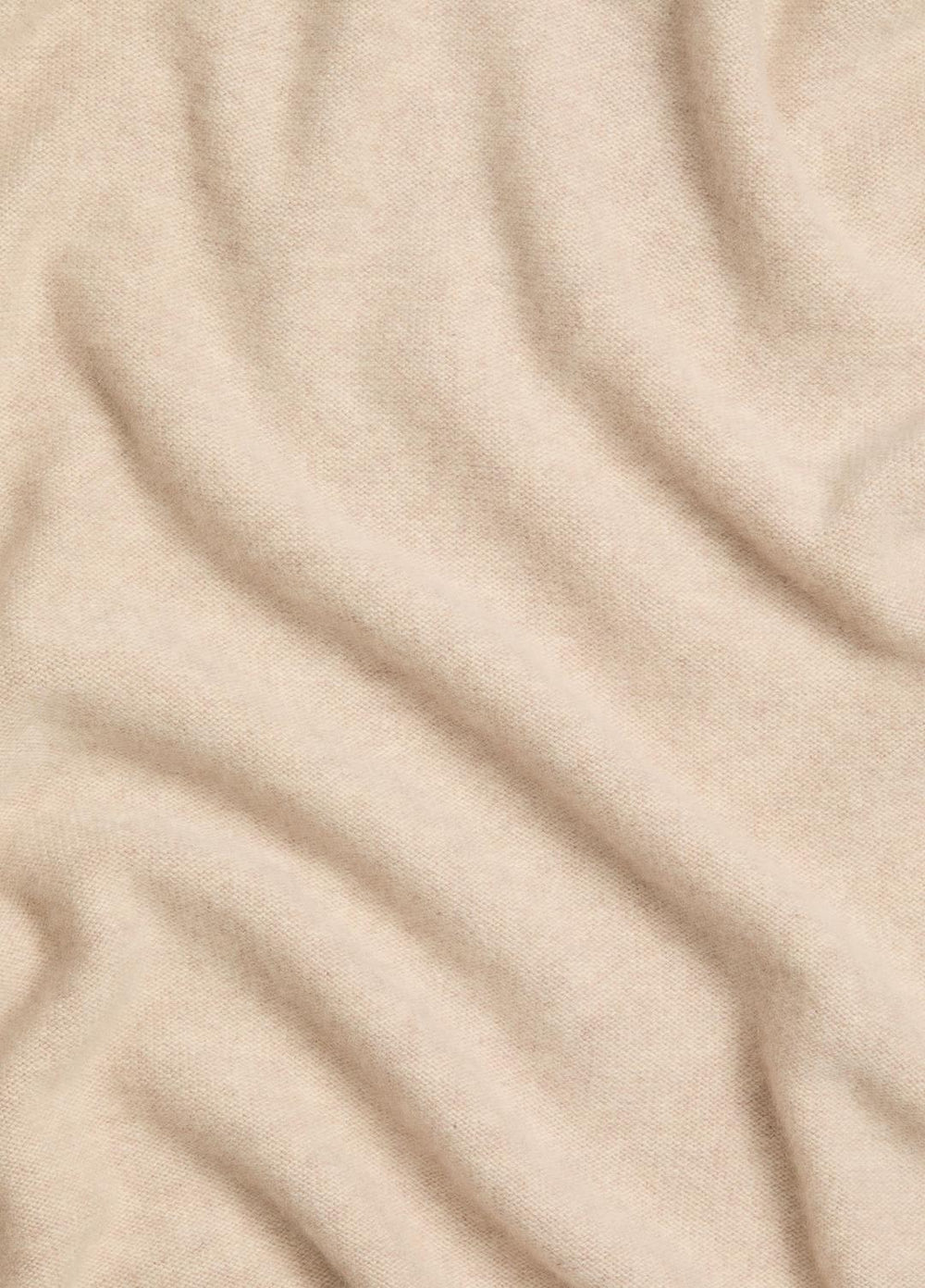 VINCE | Merino Wool-Cashmere Funnel-Neck Poncho in Accessories - HEATHER MARBLE