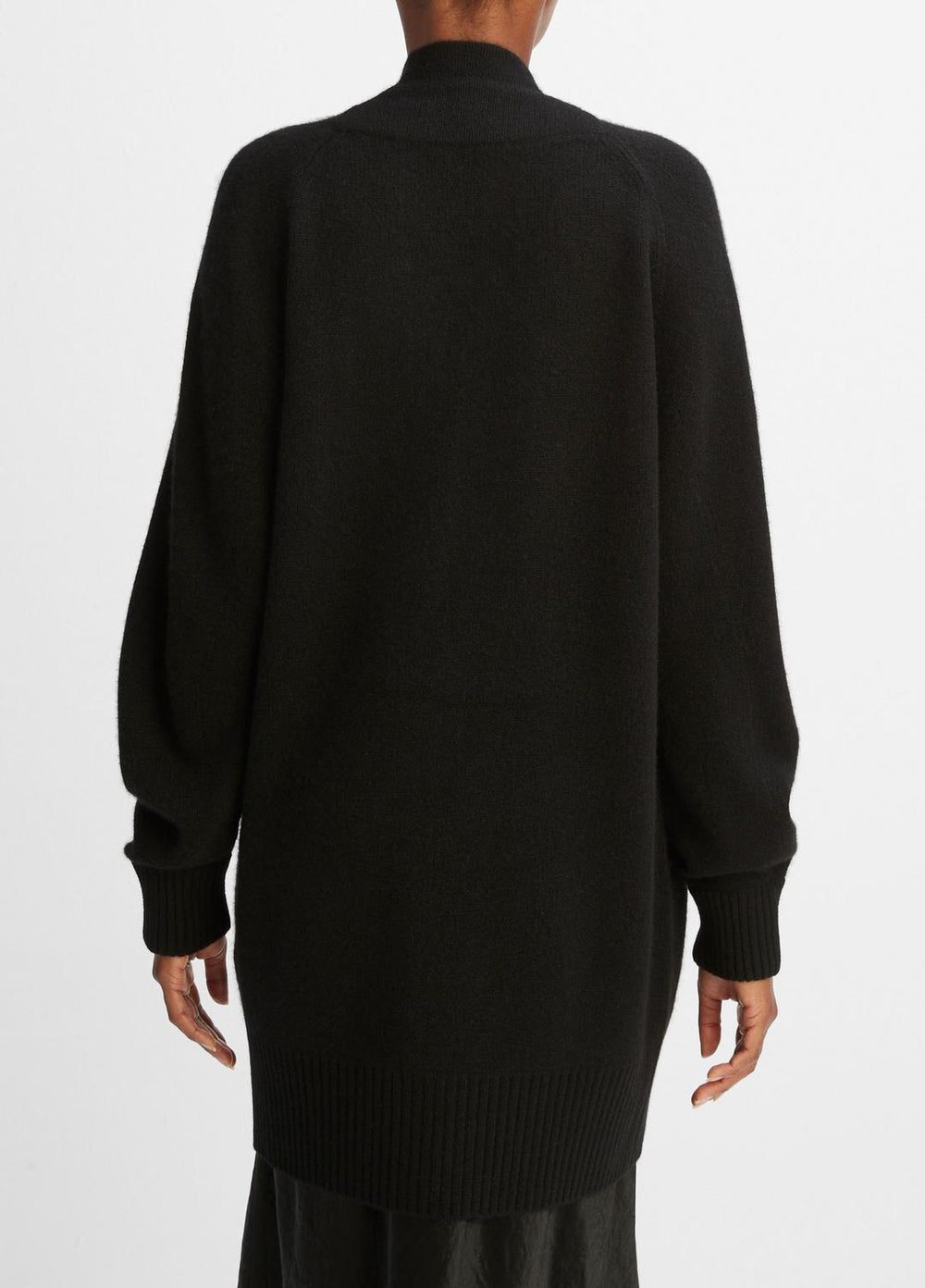 VINCE | Cashmere Open-Front Cardigan in Cardigans - BLACK
