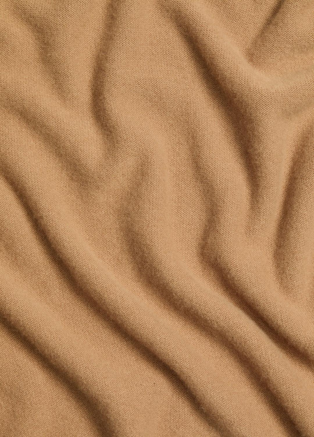 VINCE | Merino Wool-Cashmere Funnel-Neck Poncho in Accessories - BISCOTTI