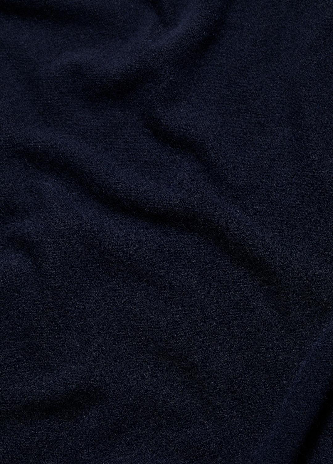 VINCE | Reverse-Jersey Cashmere Boat-Neck Poncho in Sweaters - COASTAL BLUE