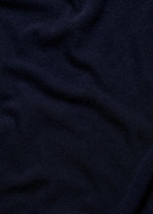 VINCE | Reverse-Jersey Cashmere Boat-Neck Poncho in Sweaters - COASTAL BLUE