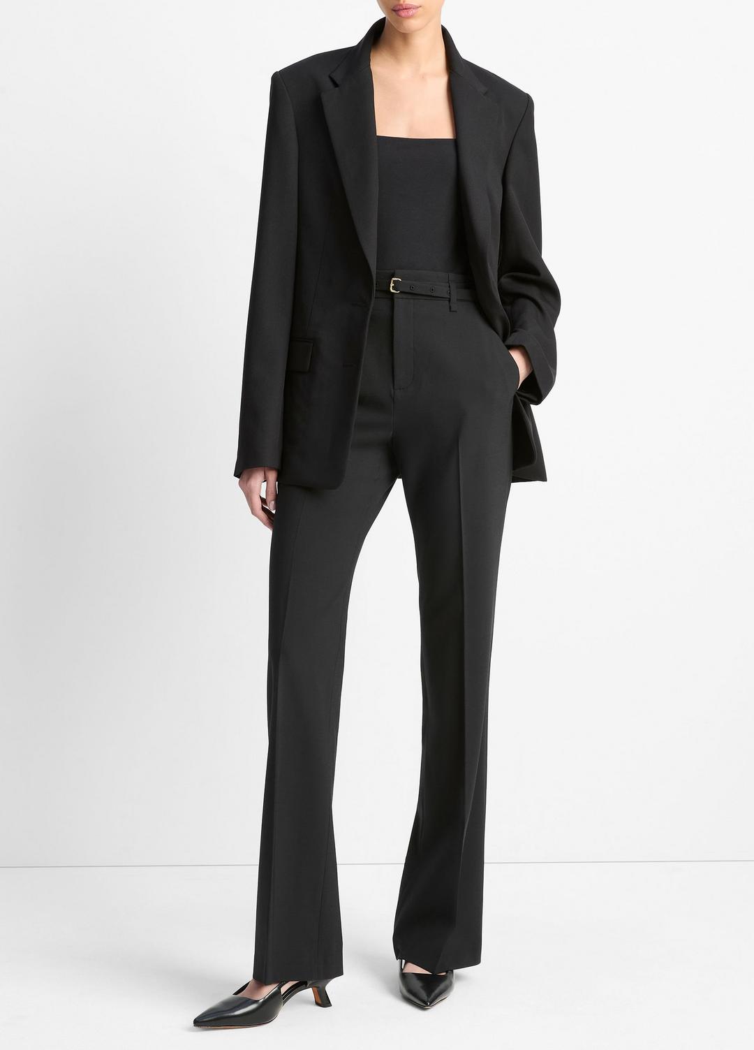 VINCE | Oversized Blazer in Blazers - BLACK